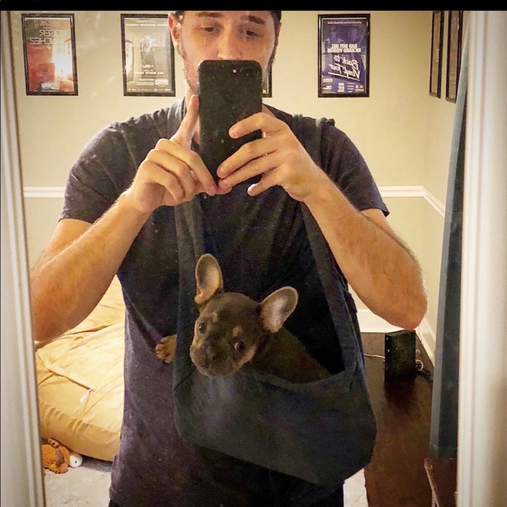 Men’s pet carrier 🐾
